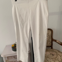 Бял панталон 3/4 в размер М, снимка 7 - Панталони - 44725531