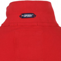 Мъжка тениска с яка Superdry & Polo, XL, червена с къс ръкав, снимка 5 - Тениски - 36507097