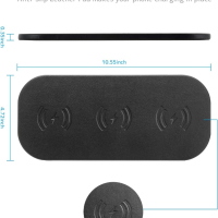 3x10W безжична подложка за зареждане, ZealSound, снимка 5 - Безжични зарядни - 44921229