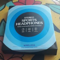 Стерео спортни безжични Bluetooth слушалки, хендсфри с микрофон, снимка 2 - Слушалки, hands-free - 41287947