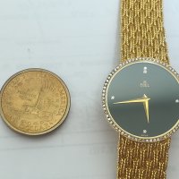 EBEL нов - злато 18к+диаманти - ултратънък швейцарски поръчков часовник, снимка 12 - Луксозни - 33121976