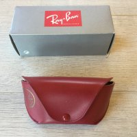 НОВА 100 % оригинална червена кутия калъф за очила RAY-BAN, снимка 1 - Слънчеви и диоптрични очила - 42534258