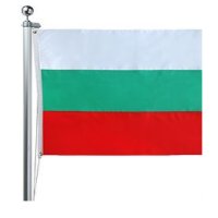 Знамето на България, с телескопична дръжка, 60см, снимка 1 - Декорация за дома - 44385252