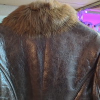Дамско кожено яке - естествена кожа НОВО, снимка 6 - Палта, манта - 44702274