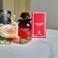 Дамски Парфюм  Prohibit Rouge EDP 100ml by Fragrance World, снимка 2 - Дамски парфюми - 42559632