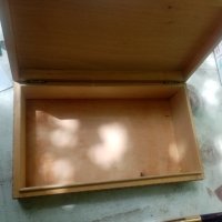 Пирографирана кутия 1980г., снимка 1 - Антикварни и старинни предмети - 41772613