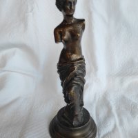 Статуетка на Венера Милоска - бронз, снимка 1 - Статуетки - 41472539