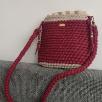 Дамски луксозни чанти, модерни ръчно изплетени за през рамо, снимка 17 - Чанти - 34902131