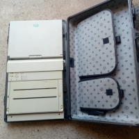 Стар лаптоп с принтер siemens pcd-3Nsl, снимка 1 - Антикварни и старинни предмети - 36235904