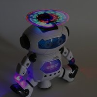 Интерактивен робот с функции за въртене на 360 градуса, танцува, пее и свети, снимка 4 - Музикални играчки - 44348473