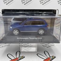 Volkswagen Touareg 2006 - мащаб 1:43 на DeAgostini моделът е нов в PVC дисплей-кейс, снимка 2 - Колекции - 42533460