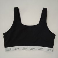 Nike DRI-FIT Bra оригинално бюстие L Найк спорт памук фитнес, снимка 1 - Спортни екипи - 41673279