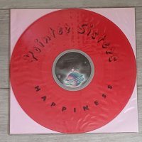 POINTER SISTERS -HAPPINESS /LAY IT ON THE LINE MAXI SINGLE ЧЕРВЕН ВИНИ Английско издание 1978г Стил:, снимка 1 - Грамофонни плочи - 41434135