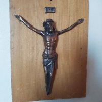 Стар кръст , Исус Христос 27.5х20см, снимка 1 - Антикварни и старинни предмети - 41393706