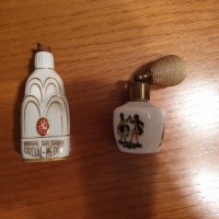 Продавам класически ретро флакон бутилка от парфюм с декорация с позлата от 60-те, снимка 2 - Антикварни и старинни предмети - 39872482