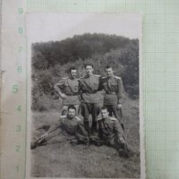 Снимка на петима млади военни, снимка 1 - Колекции - 41679585
