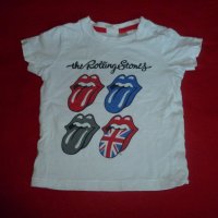 68см H&M Rolling Stones, снимка 2 - Бебешки блузки - 41529668