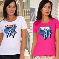  Тениски ARMANI принт Модели,цветове и размери, снимка 5 - Тениски - 34541402