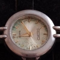 SEIKO QUARTZ MADE IN JAPAN ЕЛЕГАНТЕН ФИН ДАМСКИ ЧАСОВНИК МНОГО КРАСИВ 26818, снимка 3 - Дамски - 38740720