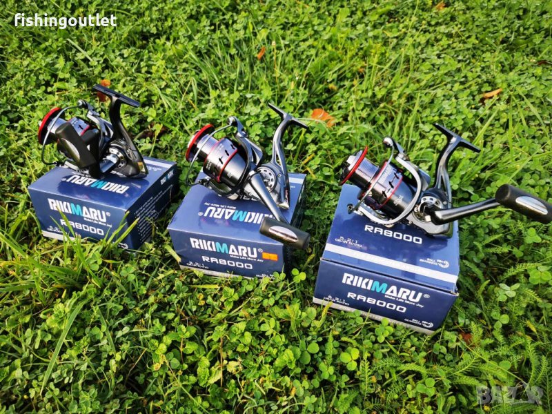 Три масивни шарански макари Riki M RA8000, снимка 1