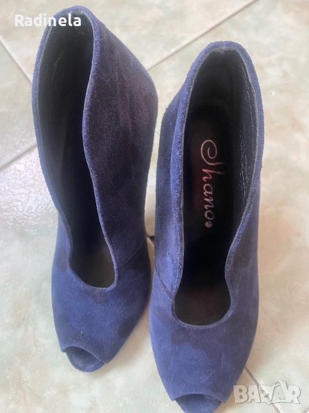 Дамски обувки -ест. велур, снимка 1