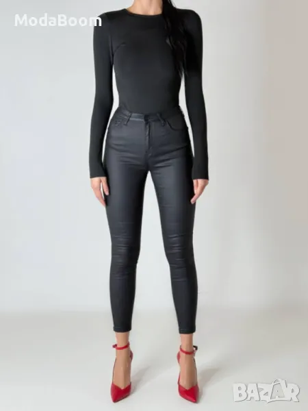 Дамски промазан панталон, снимка 1