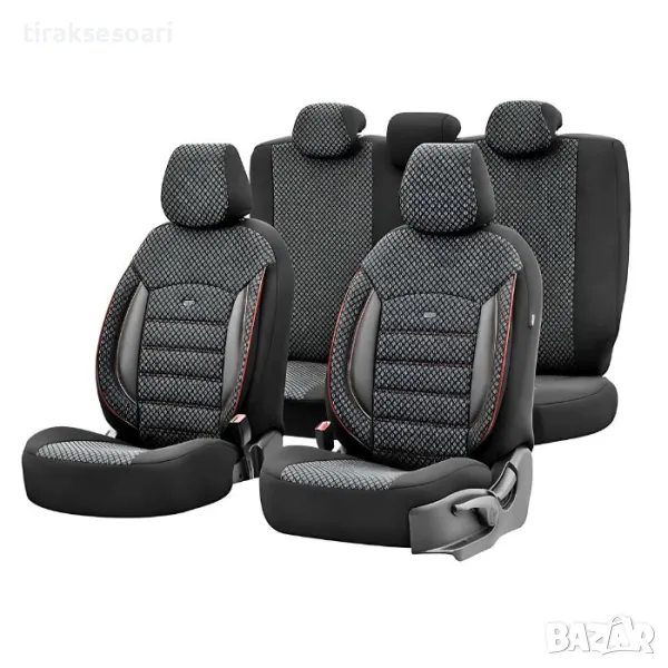 Комплект 4 седалки LUX Тапицерия за седалки Otom Sport Plus PLS102, снимка 1