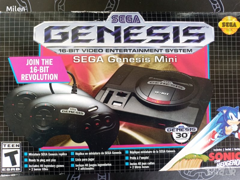 Sega Genesis mini American version, снимка 1