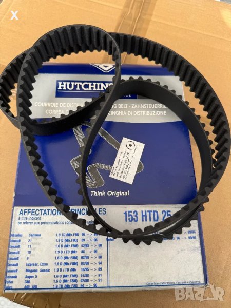 HUTCHINSON 153HTD25 АНГРЕНАЖЕН РЕМЪК RENAULT Rapid / 11 / 19 / 21 / Super 5 / Megane / VOLVO 340-360, снимка 1