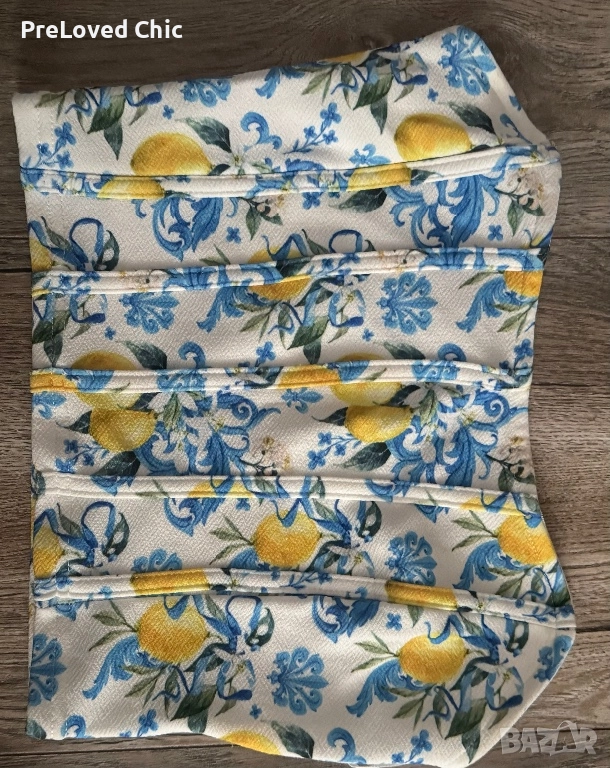 Късо шарено бюстие , снимка 1