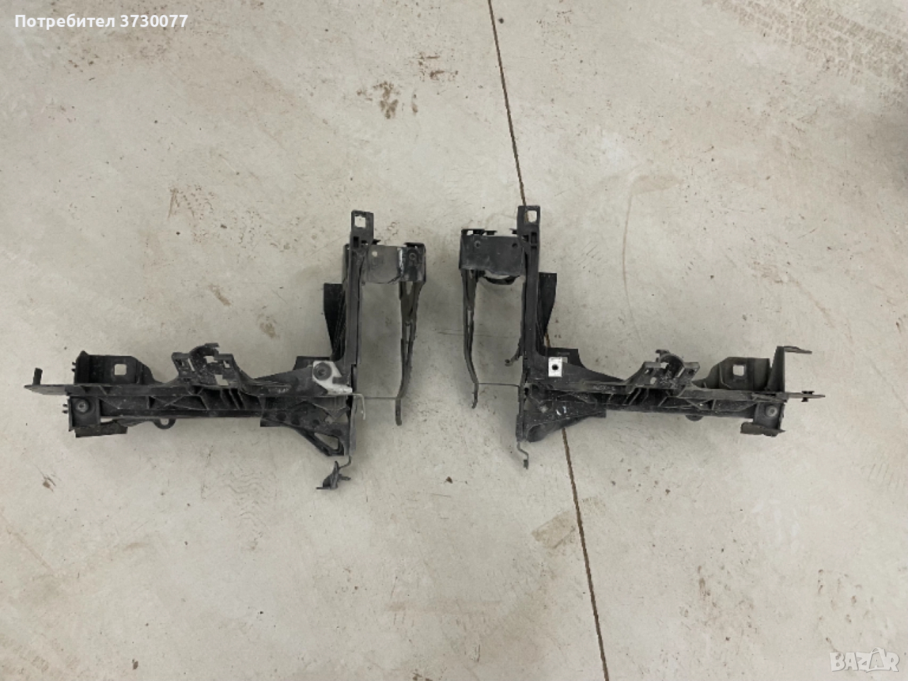 BMW F10 F11 headlight support държач фарове с краш сензор, снимка 1