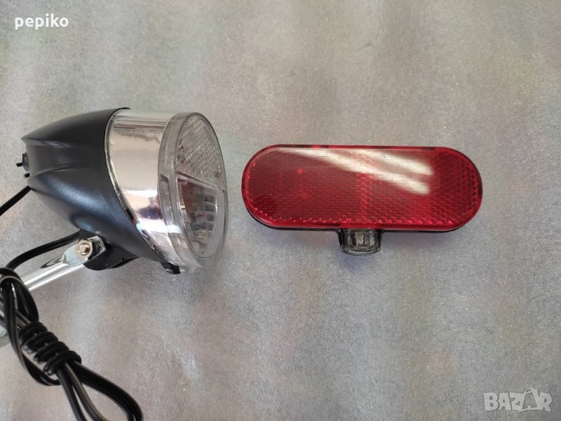 Продавам колела внос от Германия НОВИ фарче и стопче за динамо главина ELEKTRIK, снимка 1