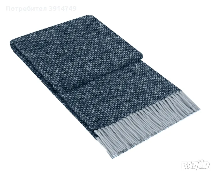 Одеяло, 140х200 см, 20% вълна, 40% полиестер, 40% акрил, меко и много плътно, 285гр/кв.м., *НОВО*, снимка 1