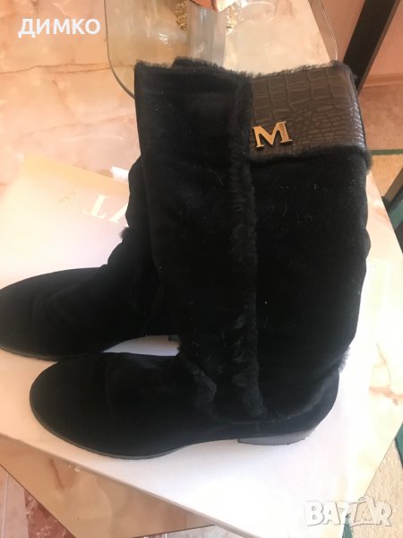 Велурени ботуши, снимка 1