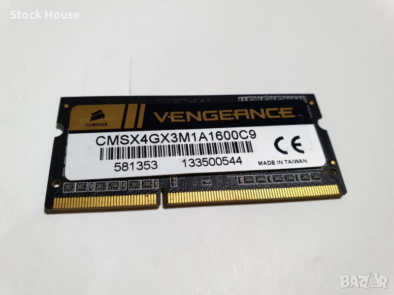 4GB DDR3 1600Mhz Corsair рам памет за лаптоп, снимка 1