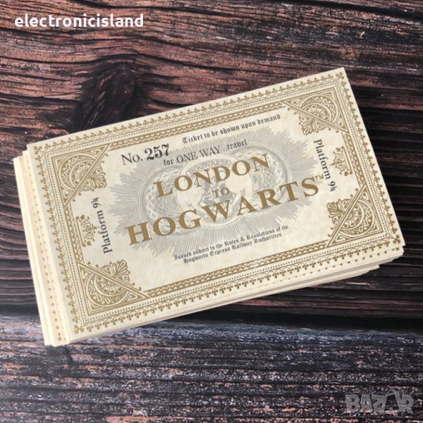 Билет за влак Хари Потър Лондон Експрес London Express Harri Potter NO.257 еднопосочно пътуване, снимка 1