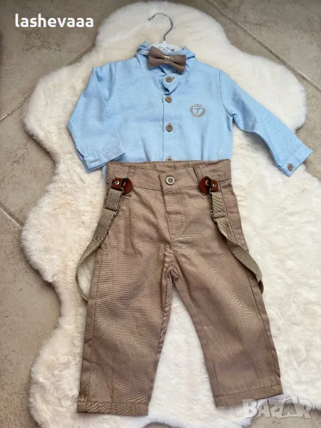 Бебешки официален комплект за момче, снимка 1