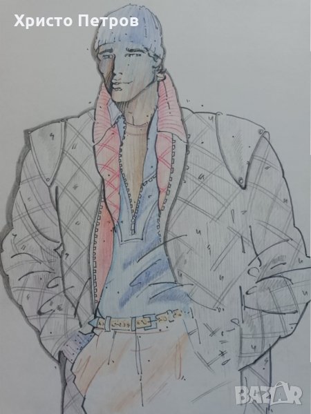 РИСУНКА - БГ АВТОР, ПОДПИСАНА, снимка 1