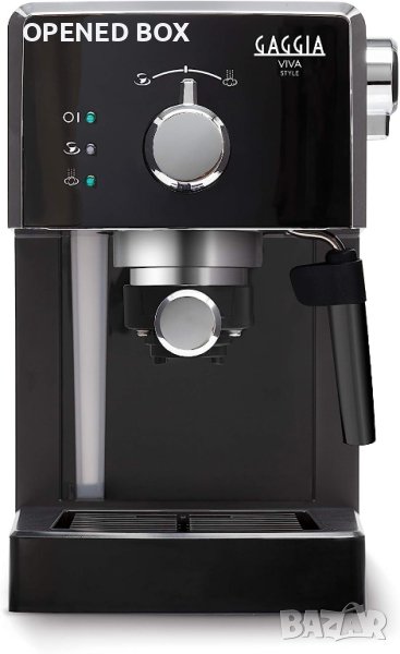 Gaggia RI8433/11 Viva Style ръчна еспресо кафе машина, за смляно кафе и капсули, 15 бара, 1 л, 1025 , снимка 1