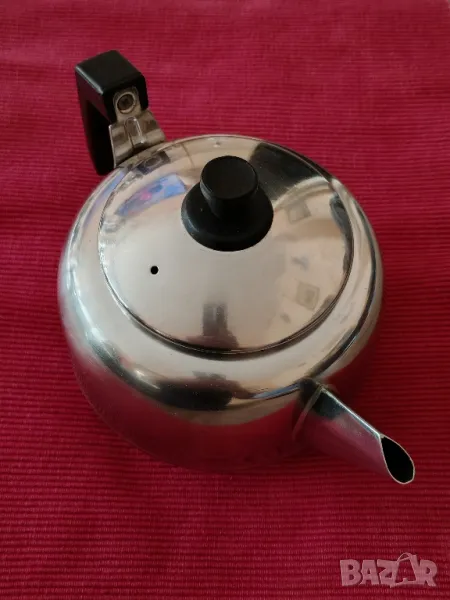 Чайник неръждаема стомана, СССР. , снимка 1