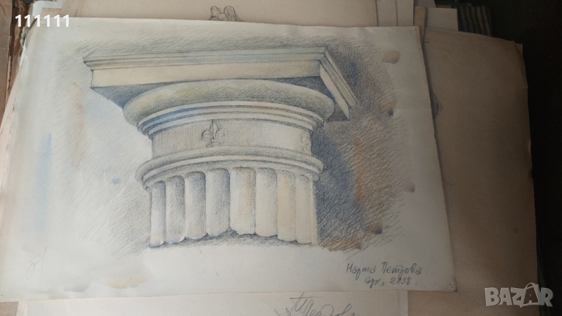 Рисунки  с молив, снимка 1