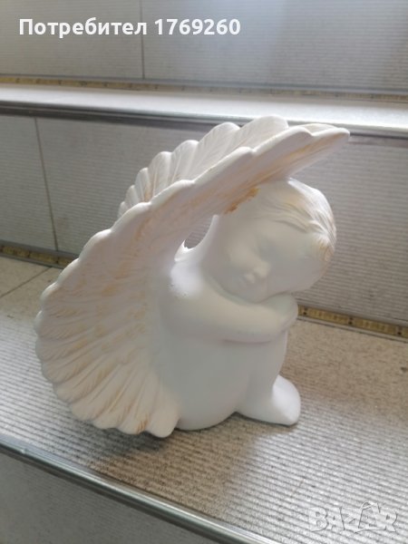 Продавам ангел в бяло с златно! , снимка 1