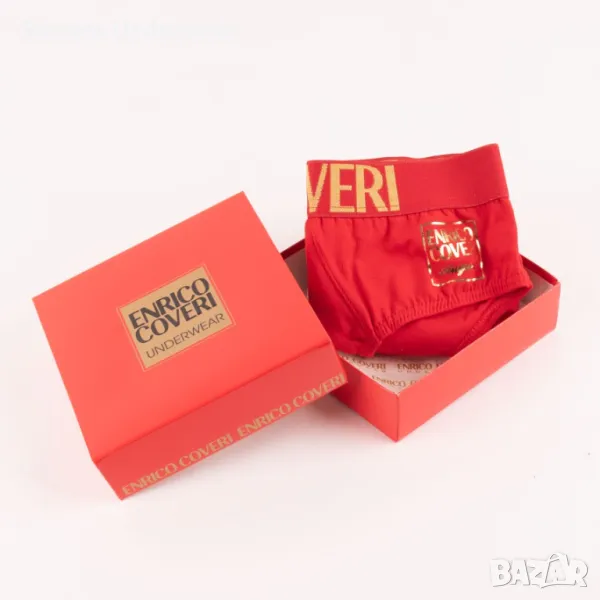 Червени мъжки слипове Enrico Coveri ES1210, снимка 1