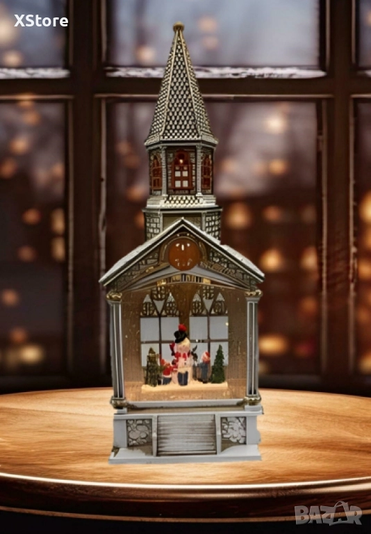 Коледна декорация със снежен човек, снимка 1