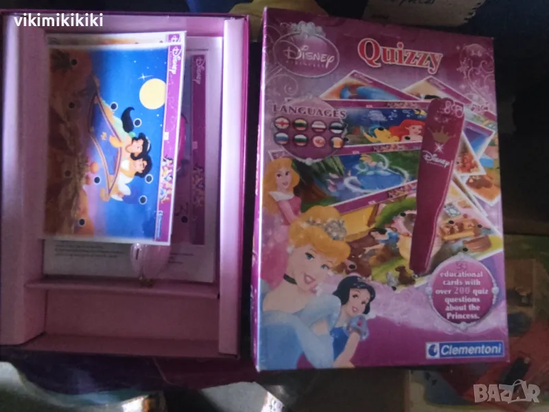 quizzy disney clementoni с говореща писалка, снимка 1