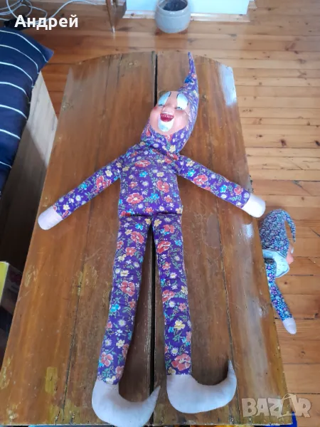 Стара кукла,клоун #15, снимка 1