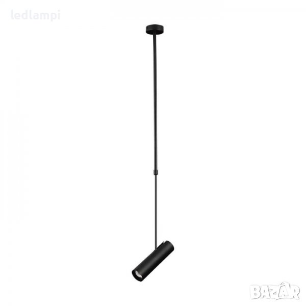 LED Спот 1хGU10 Черен Телескопично Рамо, снимка 1