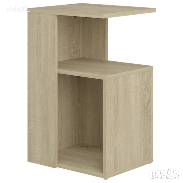 vidaXL Странична маса, дъб сонома, 36x30x56 см, инженерно дърво(SKU:802996​), снимка 1