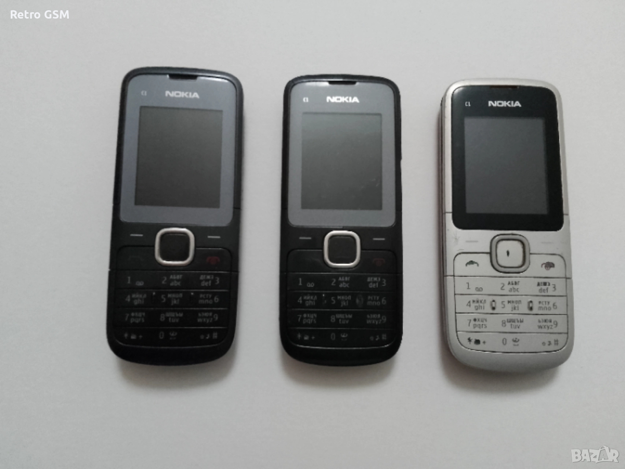 Nokia C1-01 (3 бр) за части, снимка 1