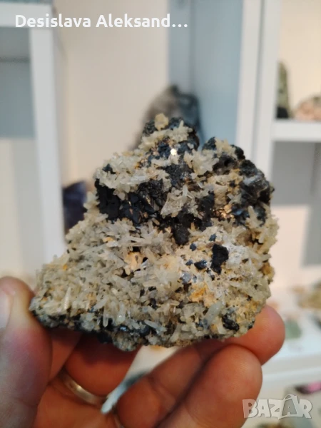 Сфалерит с кварц от Мадан, много изгодно , снимка 1